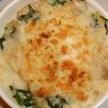 fumi1962's cooksnap of when they made フライパン一つで鶏とほうれん草のグラタン.