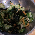 ぷちゃごん's cooksnap of when they made きゅうりとちくわのごま酢あえ.