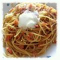 ちびすけmama＊'s cooksnap of when they made あるものパスタ！玉ねぎと鮭フレのバタ醤油.
