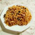 ami⚐⚑'s cooksnap of when they made 春キャベツで豚生姜焼パスタ.