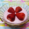 ひじりひとみ's cooksnap of when they made ＊苺のおとうふムース＊.