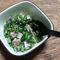 caline3128's cooksnap of when they made 大根葉とベーコンの塩麹炒め.