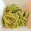 ゆ3mammy's cooksnap of when they made アボカドときのこのクリームパスタ.