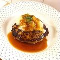 sugaryuuki's cooksnap of when they made ハンバーグ　〜おろしあんかけ〜.