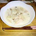 パンダダ's cooksnap of when they made 大根の食べるホワイトスープ.