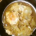 うなちゃん！'s cooksnap of when they made キャベタマ＊巣篭もり味噌汁.