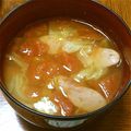 apatan's cooksnap of when they made シンプル味のミネストローネ.