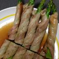 SouKaz's cooksnap of when they made バラ肉で♪アスパラ巻き.