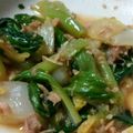 ハコウ's cooksnap of when they made 白菜と小松菜のポン酢和え.
