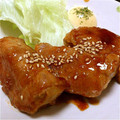 Sato99ing's cooksnap of when they made 蓮根の肉巻きコチュマヨダレ.