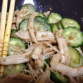 merci0u0's cooksnap of when they made ササミときゅうりの胡麻和え.