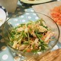 ＴＥＭＩ's cooksnap of when they made 水菜とハムのサラダ.