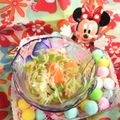 みなみんくっきんぐ's cooksnap of when they made 春雨とゆで卵のサラダ.