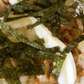 miyochama's cooksnap of when they made 納豆トースト.