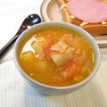 バカリャウ's cooksnap of when they made トマトスープ.