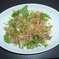 あおい楓's cooksnap of when they made 水菜とかつお節のサラダ.