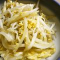 maruru-nn's cooksnap of when they made もやしの卵炒め♪プラスしらす♪.