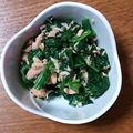 のんちゃんなおちゃん's cooksnap of when they made ほうれん草のツナ和え.