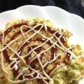 まゆこ．Ｍ's cooksnap of when they made 日清 お好み焼粉&納豆.