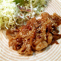 パチ子's cooksnap of when they made 定食屋さんのしょうが焼き.