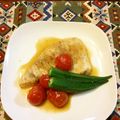 運気あっぷ's cooksnap of when they made かじきまぐろのソテー☆プチトマトソース.