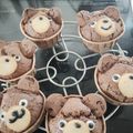 オフロスキーさぼ's cooksnap of when they made くまマフィン チョコカップケーキ.