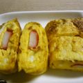 maruru-nn's cooksnap of when they made お弁当　かにかまとチーズの卵焼き.