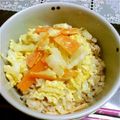 ぽてママ☆'s cooksnap of when they made さば味噌缶で！さば味噌ごはんの玉子丼♪.