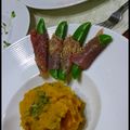 ツンドラ's cooksnap of when they made 簡単！スナップえんどうの生ハム巻き.