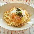 てんこちょ's cooksnap of when they made おろしツナパスタ.