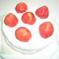 sakucoro's cooksnap of when they made イチゴのショートケーキ.