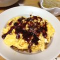 あどー's cooksnap of when they made 材料２つでお店の味♪オムライスソース.