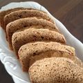 ままばなな1020's cooksnap of when they made 米ぬかとブラン★堅パン.