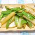 もこりーな's cooksnap of when they made 新じゃが＆さやえんどうのしょう油バター.