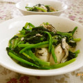 夏の記念日's cooksnap of when they made 牡蠣とほうれん草のソテー＼(^o^)／.