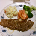 tetelche's cooksnap of when they made 柔らかステーキ～和風玉ねぎソース～.
