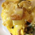 いなまよちゃん's cooksnap of when they made 豆腐とチンゲン菜のキッシュ風グラタン.