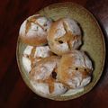 yukigoto's cooksnap of when they made くるみとレーズンの全粒粉パン.