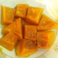 tiiico's cooksnap of when they made レンジで簡単！かぼちゃの煮物.