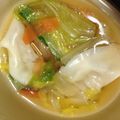 ユウのママ's cooksnap of when they made 野菜たっぷり餃子スープ.