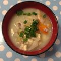ゆかりりりー's cooksnap of when they made さつま芋入り✿具沢山☆豚汁♬白味噌で♥.