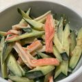 ゆみらんたん's cooksnap of when they made 簡単！きゅうりのチリマヨサラダ.