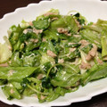 いちごっくま0's cooksnap of when they made レタスとツナのマヨサラダ.