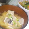 aizawaちゃぁ's cooksnap of when they made 鯖のお味噌汁.