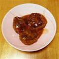 ななうぃー's cooksnap of when they made 肉汁じゅわー。煮込みハンバーグ.