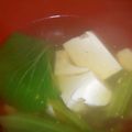 arisa06's cooksnap of when they made 豆腐とチンゲンサイのとろ～りスープ.
