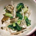 クックK3DI0Y's cooksnap of when they made もやしとにらの海苔ナムル.