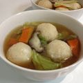 Hoink's cooksnap of when they made 蓮根団子の和風あんかけスープ.