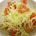 けあべあ3698's cooksnap of when they made トマトとキャベツ.