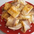 nana！'s cooksnap of when they made 厚揚げ＆豚バラ☆ガーリックバター炒め.